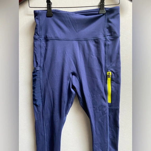 Fabletics Motion365 blue high waist  leggings Sz M - Picture 5 of 9